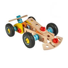 Eichhorn - Set de Construcción de Coche de Carreras - Juguetes de Construcción - 3 Años+ - 58701337