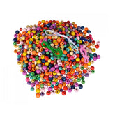 Eichhorn - Bolas de Madera en Cubo - 800 Pzs - Manualidades - Manualidades