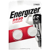 Energizer Button Cell Cr 2430 3 V 2 Pc(S)