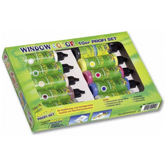 Folia - Hobby Set Antik Window Color 10 Pieces Kit - Arts & Crafts
