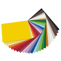 Folia - Jumbo Fotokarton Block 24X34 Cm Format 300 Gr 10 Pieces Multi Coloured Sheets - Arts & Crafts