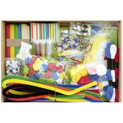 Folia - Kreativ Box Mixed Multi Activity 1300 Pieces All Year Round Multi Coloured - Arts & Crafts