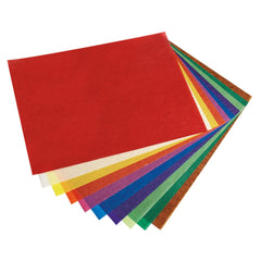 Folia - Transparentpapier Block 18.5 X 29.7 Cm Format 42 Gr 10 Pieces Multi Coloured Sheets - Arts & Crafts