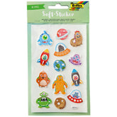 Folia - Univers 25 3D Soft Stickers Pack - Arts & Crafts