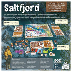 GateOnGames - Saltfjord - Board Games Age: +14 - GOG22274 - Italian Edition
