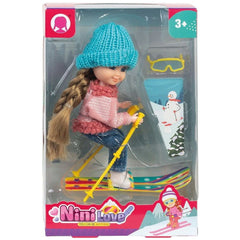Ginmar - Muñecas Nini Love Aventuras de Invierno 10 cm Muñeca Articulada - Selección Aleatoria