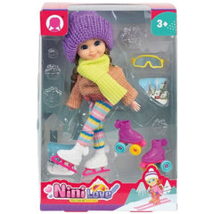 Ginmar - Muñecas Nini Love Aventuras de Invierno 10 cm Muñeca Articulada - Selección Aleatoria