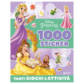 Giunti Editore - Disney Princess - 1000 Sticker - Books Age: +4 - GNTW0525A - Italian Edition