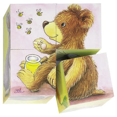 Gollness - Rompecabezas de Cubos de Animales Bebés - Puzzles