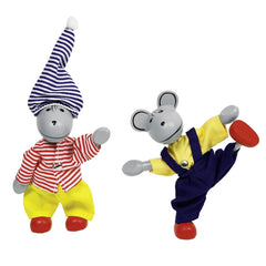 Gollness - Flexible Puppets Mouse Dress-Up Box Lia And Luca - Dolls, Playsets & Toy Figures