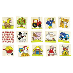 Gollness - Juego de Memoria Granja - Juegos de Cartas