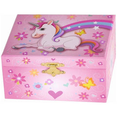 Gollness - Caja de Música Unicornio - Cajas de Joyería