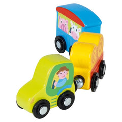 Gollness - Tractor Pepes con Acoplamientos Magnéticos - Trenes de Juguete y Juegos de Trenes