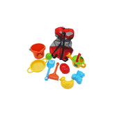 Gowi - Juguetes de playa - Set de juguetes de arena con mochila - 3+ Años