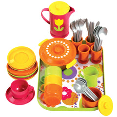 Gowi - Servicio de Café París 40 Piezas - Profesiones de Juego de Rol y Simulación