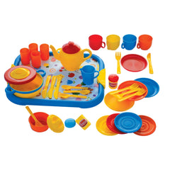 Gowi - Dinner Service Rome 40 Pieces - Pretend Professions & Role Playing