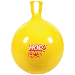 Gymnic - Hop Hop 45 Juguete de Montar Pelota Saltarina Amarillo