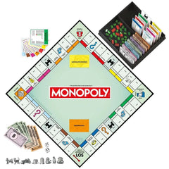 HASBRO - Monopoly Clásico Edición Alemana - Juegos de Mesa