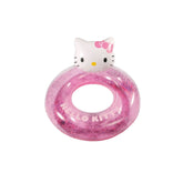 Happy People - Beach Toys - Hello Kitty Inflatable Swim Ring - 90cm - 3 Years - Fun Water Play