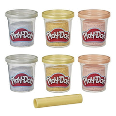 Hasbro - Colección de Compuestos Metallics de Play Doh - Arcilla y Masa para Modelar