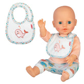 Heless - Muñecas - Muñeca Bobby Ballena - Terciopelo suave - 18M+