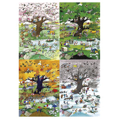 Heye - Puzzle 4 Seasons online kaufen - Roger Blachon - Puzzle Age: +14 - HEY29873