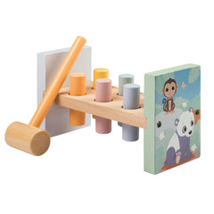 Johntoy - La familia Wildies Golpea un Clavo - Juguetes de Actividad para Bebés