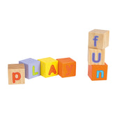 Johntoy - Wooden Alphabet Blocks 30 Pieces - Baby Activity Toys