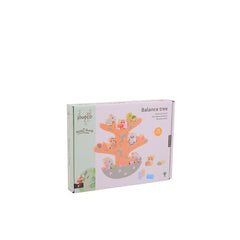 Johntoy - Árbol de Equilibrio de Madera - Juguetes de Actividad para Bebés