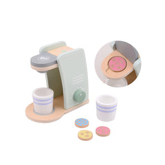 Johntoy - Cafetera de Madera - Profesiones de Imaginación y Juego de Roles