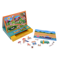 Johntoy - Wooden Magnetic Playset - Educational Toys