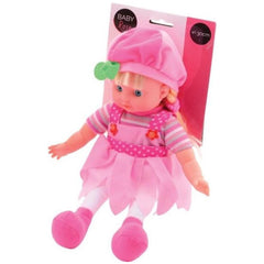 Joueco - Muñeca Johntoy-Baby-Rose de 30 cm - Muñecas-Conjuntos de juego-Figuras de juguete