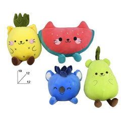 Kawaii - Animated Fruit Plush Collection - Stuffed Animals