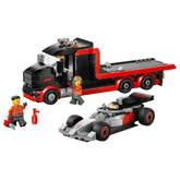 LEGO - Camión de exhibición F1 de ciudad - 7 años - 508 piezas