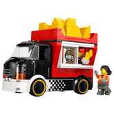 LEGO - Camión de Comida de Papas Fritas de la Ciudad - Juguetes de Set de Construcción