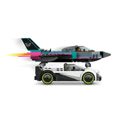 LEGO - Ciudad Jet vs Coche - Juguetes de Set de Construcción