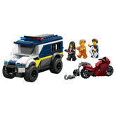 LEGO - Furgón de Transporte de Prisioneros de la Policía de la Ciudad - Juguetes de Construcción