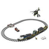 LEGO - Set de construcción - Robo del tren de policía - 7 años - 1313 piezas