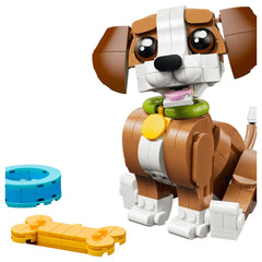 LEGO - Creator 3 en 1 Animales Lindos Perrito Juguetón - Set de Construcción Juguetes