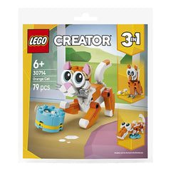 LEGO - Creator Gato Naranja - Juguetes de Set de Construcción