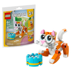 LEGO - Creator Gato Naranja - Juguetes de Set de Construcción