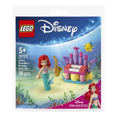 LEGO - Diversión Musical de Cumpleaños de Disney Princess Ariel y Flounder - Juguetes de Set de Construcción