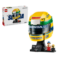 LEGO - Casco Ayrton Senna - Juguetes de Construcción - 14 - 72043024