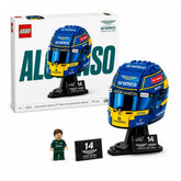 LEGO - Casco F1 Fernando Alonso - Sets de Construcción - 14Años+ - 72043023