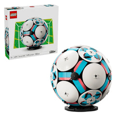 LEGO Editions Soccer Ball (43019) - 1498 Piece Life-Size Collectible Sports Set - Age +10 - Construction Set Toys