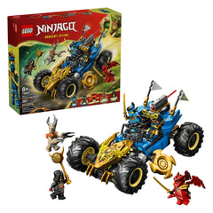 LEGO - Ninjago El Coche Transformador de Jay - Juguetes de Construcción