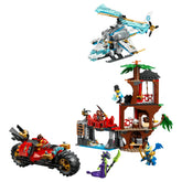 LEGO - Ninjago Batalla en la Casa del Árbol del Vehículo Ninja - Juguetes de Construcción