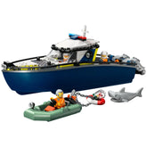 LEGO - Persecución de Barco de Policía - Juguetes de Construcción
