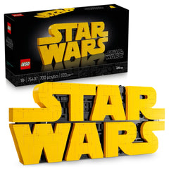 LEGO - Letrero de Logo de Star Wars - Coleccionables