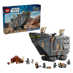 LEGO - Star Wars Offworld Sandcrawler y Mudhorn - Juguetes de Construcción - +14 - 72075453